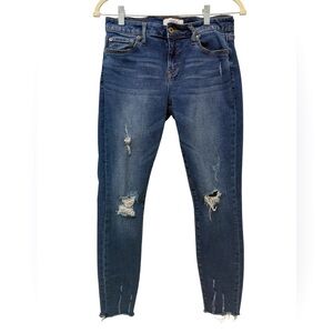 Pistola Lanissa Distressed Jeans Scissored Hem Size 28